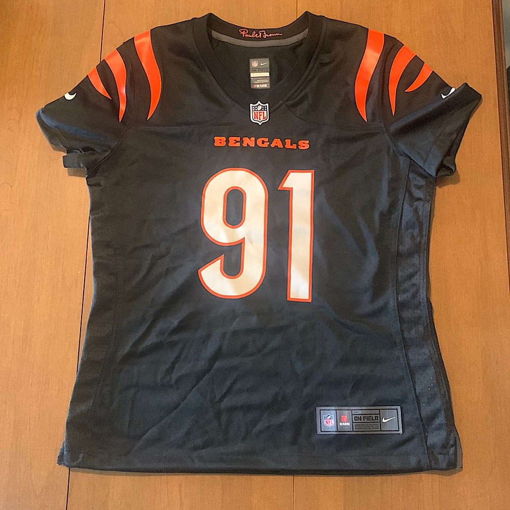 Cincinnati Bengals Trey Hendrickson Nike Black Womens Game Jersey #91